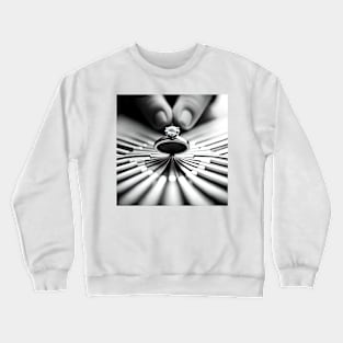 Ring jewel I will touch the precious stone Crewneck Sweatshirt